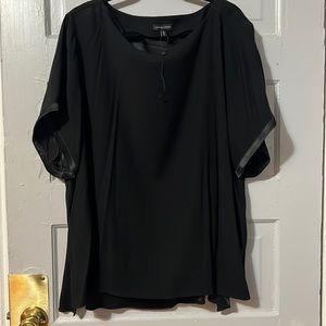 Never worn, tag removed. Satin lines Cupro fabric , luxurious dress top